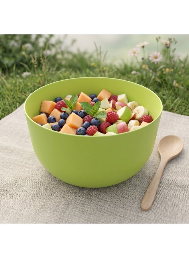 EasyGO Easy-Go Set of Reusable Plastic Bowls 1.1L (3 Bowls) BPA Free PP – Microwave, Freezer & Dishwasher Safe - Mint Green - Image 1