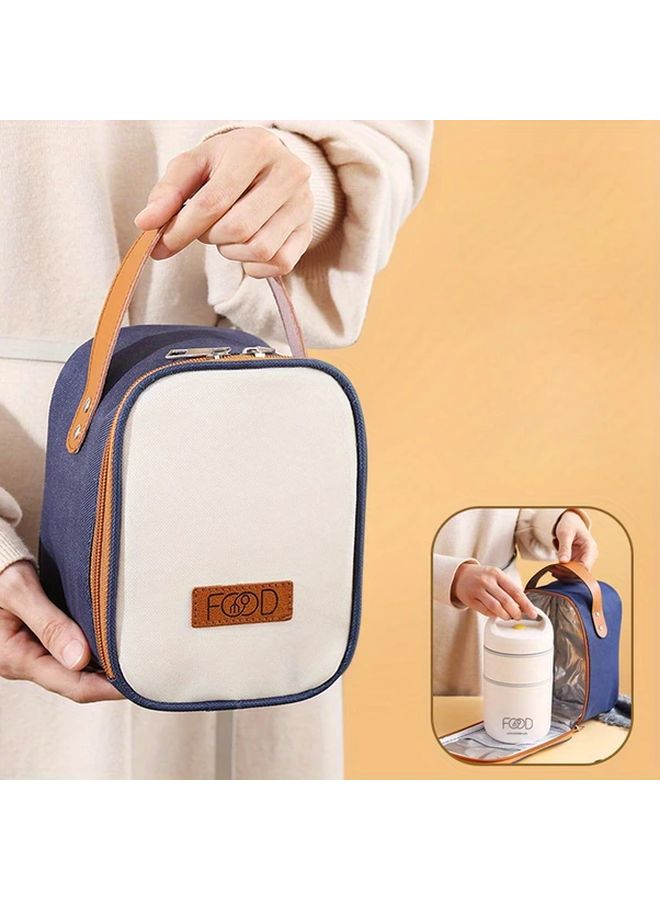 بيج 22 99 أوقية صندوق غداء حراري مقاوم للتسرب كوب حساء للأطعمة الساخنة والباردة للمكتب والسفر - Image 2