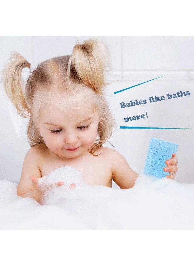 VANVENE Exfoliating Bath Body Shower Sponge 2Pcs Spa Scrub Soft Exfoliator Dead Skin Remover (Random) - Image 5