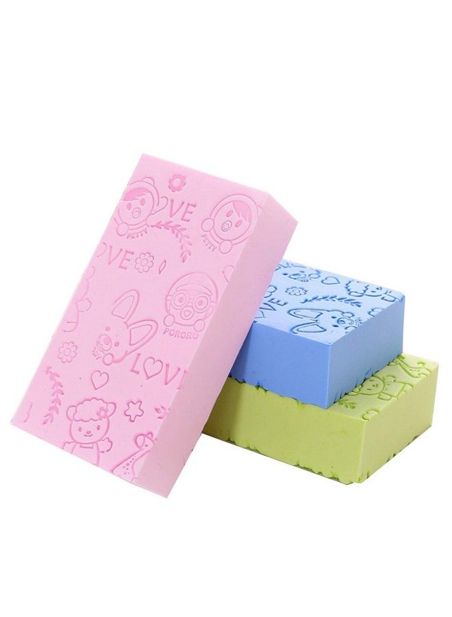 VANVENE Exfoliating Bath Body Shower Sponge 2Pcs Spa Scrub Soft Exfoliator Dead Skin Remover (Random) - Image 2