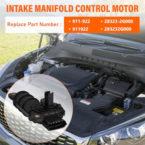 LUKYUCHA 911-922 Engine Intake Manifold Runner Control Motor Compatible with Hyundai Santa Fe Sonata Tucson, for Kia Rondo Sorento Sportage Forte Koup Forte5 2007-2013, 28323-2G000, 283232G000, 28323-2G300 ﻿ - Image 2