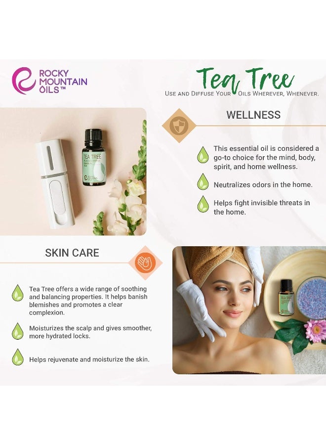 Rocky Mountain Oils - Tea Tree-15ml | 100% Pure Natural Essential Oils - Image 5