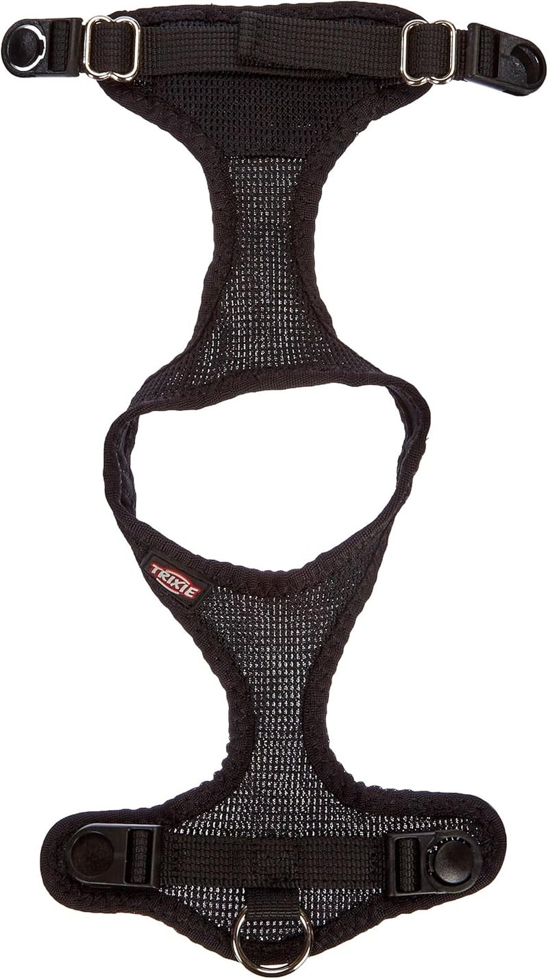 Trixie Comfort Soft Touring Black Harness for Dogs XXS-XS - Image 4