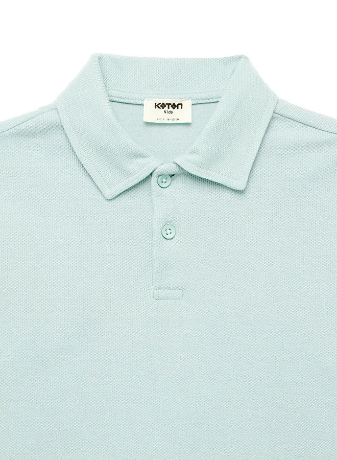 Koton  Polo Neck T-Shirt for Men | Best Price UAE