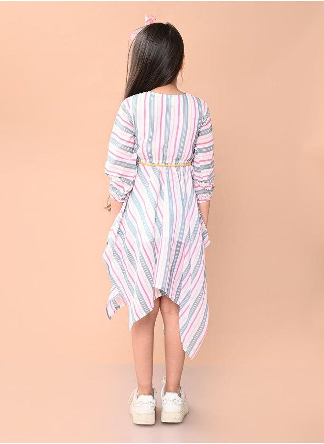 LILPICKS Printed Fit n Flare Dress  - Image 3