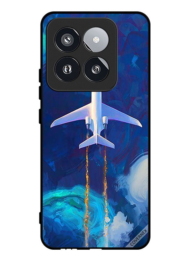 Covernex Protective Case Cover For Xiaomi 14 Pro Airplane Art - Image 1