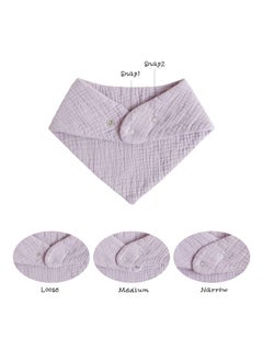 Konssy Konssy Muslin Baby Bibs 10 Pack Baby Bandana Drool Bibs 100% Cotton for Unisex Boys Girls,10 Solid Colors Set for Teething Drooling  - Image 2