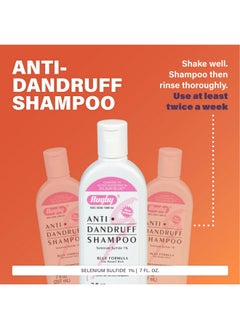 RUGBY LABORATORIES Rugby Selenium Sulfide Anti-Dandruff Shampoo - Blue Formula for Normal Hair - 7 Oz  - Image 3