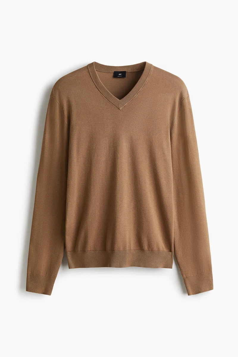 H&M  Regular Fit Fine-knit jumper for Men | Best Price UAE