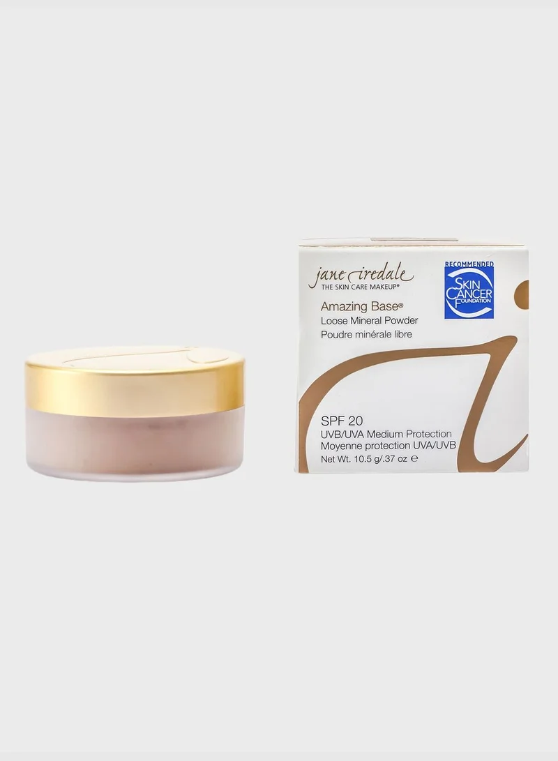 جين إيريديل Amazing Base بودرة معدنية سائبة SPF 20 - لاتيه