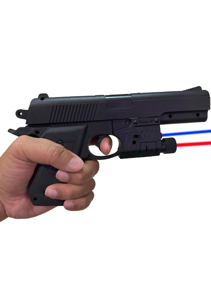 bullet لعبة ببجي غون سيكوم مع ليزر مزدوج واير سوفت 200 رصاصة - Image 1