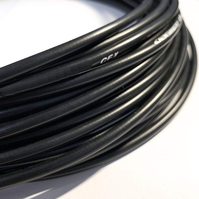Farbetter Lined Bicycle Brake Cable Housing, 5mm x 50ft, Including 30 PCS Cable End Caps Kit, The Most Trusted DIY Set for SRAM/Shimano Mountain Bike Road Bike (Black) - Image 3