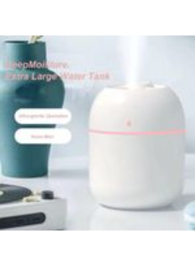 Mini Desktop Nano Humidifier - 7 Color Mood Light (220ml) - Image 2