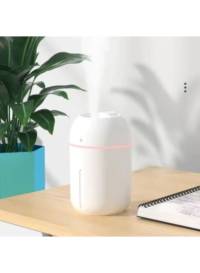 Mini Desktop Nano Humidifier - 7 Color Mood Light (220ml) - Image 3