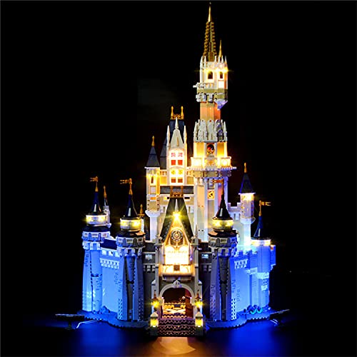 GEAMENT Version 2016 LED Light kit Compatible with Lego 71040 Disney Castle Only for 71040 Cinderella Princess Castle Model Set Not Included - Image 1