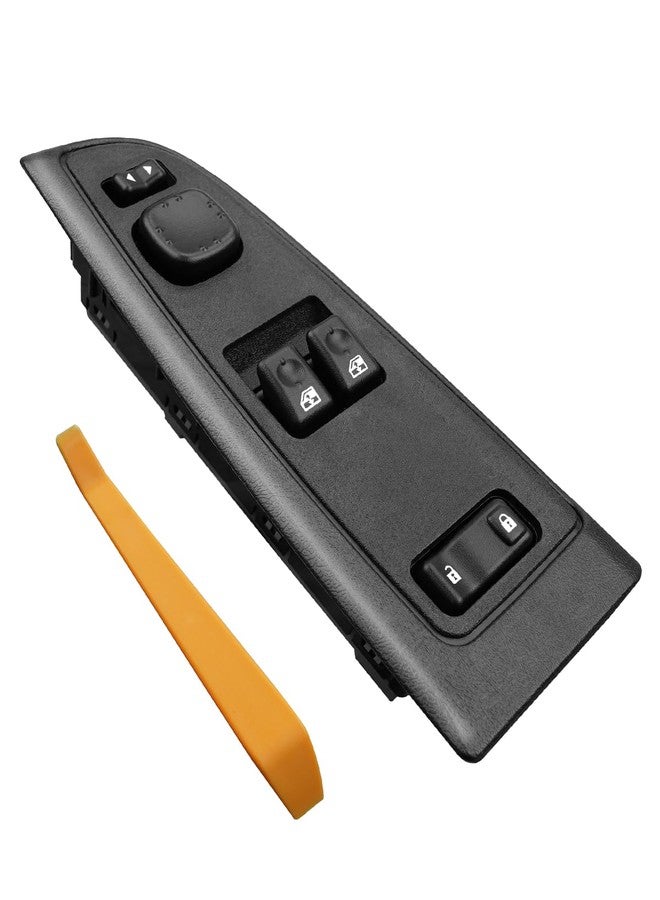 AUGREX 15883318 Master Power Window Switch Bezel Front Driver Side Fit For Chevy Silverado 1500/2500/3500 & GMC Sierra 1500/2500/3500 2003-2007 920-023 DWS-226 10398563 Replacement 15 111 2 970 - Image 1