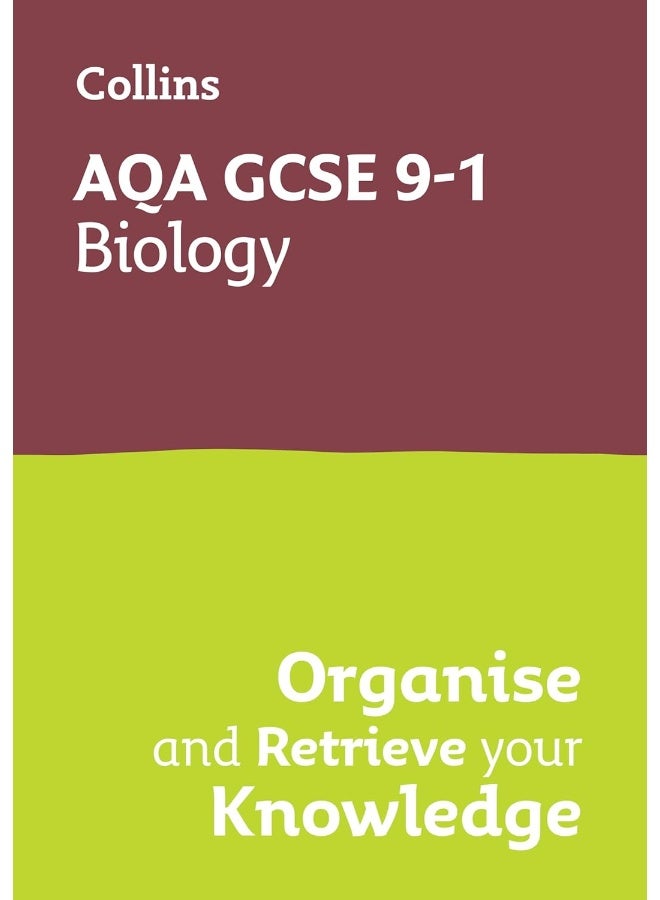 AQA GCSE 9-1 Biology Organise and Retrieve Your Knowledge - Image 1