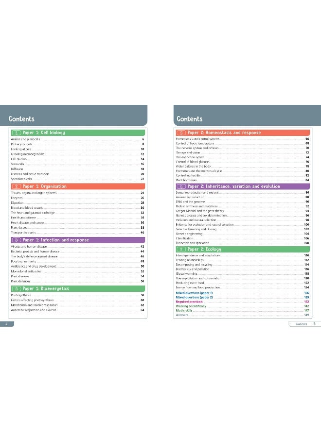 AQA GCSE 9-1 Biology Organise and Retrieve Your Knowledge - Image 3
