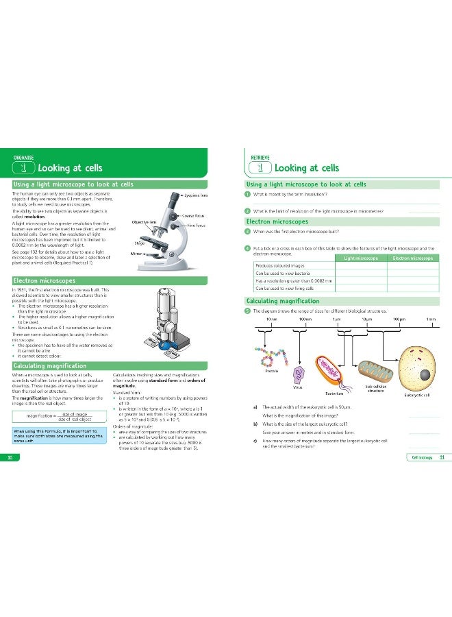 AQA GCSE 9-1 Biology Organise and Retrieve Your Knowledge - Image 4