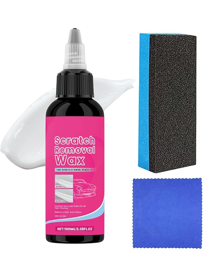 NALACAL Car Scratch Repair Agent - 100Ml Auto Paint Scratch Remover, Exterior Polishing Liquid For Vehicle Shine Restoration & Scratch Removal - Image 1