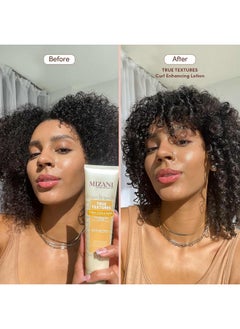 Mizani Mizani True Textures Curl Defining Lotion | Moisturizes and Smooths Hair for Soft and Crunch Free Curls | Curl Enhancing Lotion | Formulated with Coconut Oil | For Texture Types 5-3 | 5 fl oz  - Image 2
