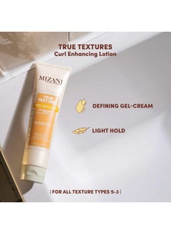 Mizani Mizani True Textures Curl Defining Lotion | Moisturizes and Smooths Hair for Soft and Crunch Free Curls | Curl Enhancing Lotion | Formulated with Coconut Oil | For Texture Types 5-3 | 5 fl oz  - Image 3