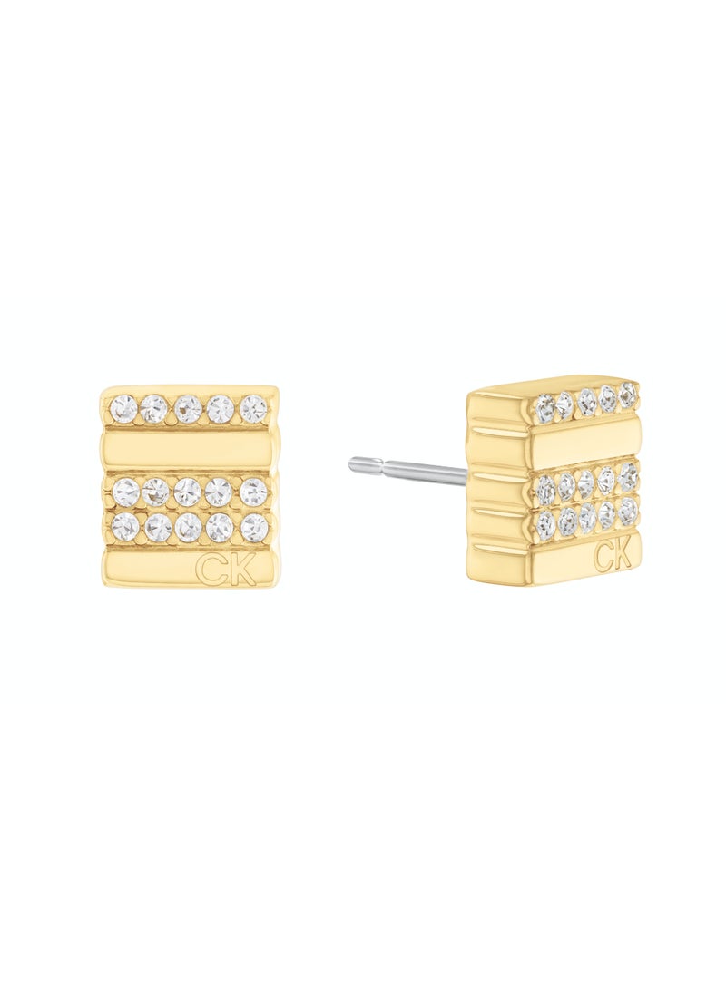 CALVIN KLEIN CALVIN KLEIN JEWELRY MINIMALISTIC METALS WOMENS STUDS - 35000371  - Image 1
