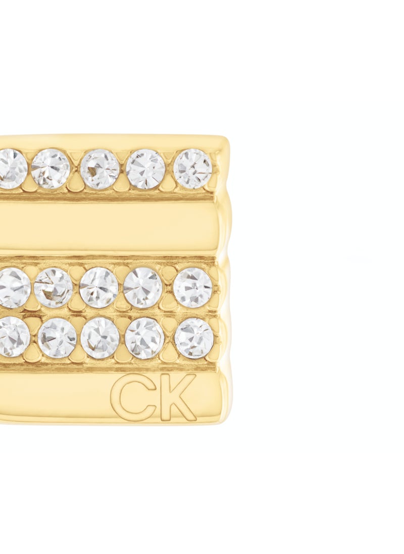 CALVIN KLEIN CALVIN KLEIN JEWELRY MINIMALISTIC METALS WOMENS STUDS - 35000371  - Image 2