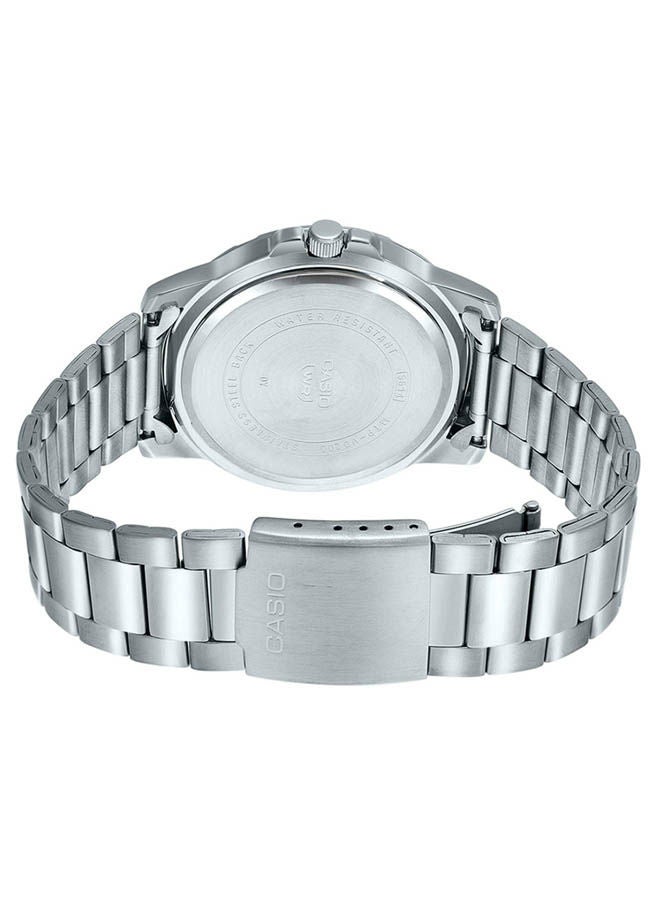 كاسيو ساعة يد من ستانلس ستيل كرونوغراف MTP-VD200D-2BUDF - Image 2