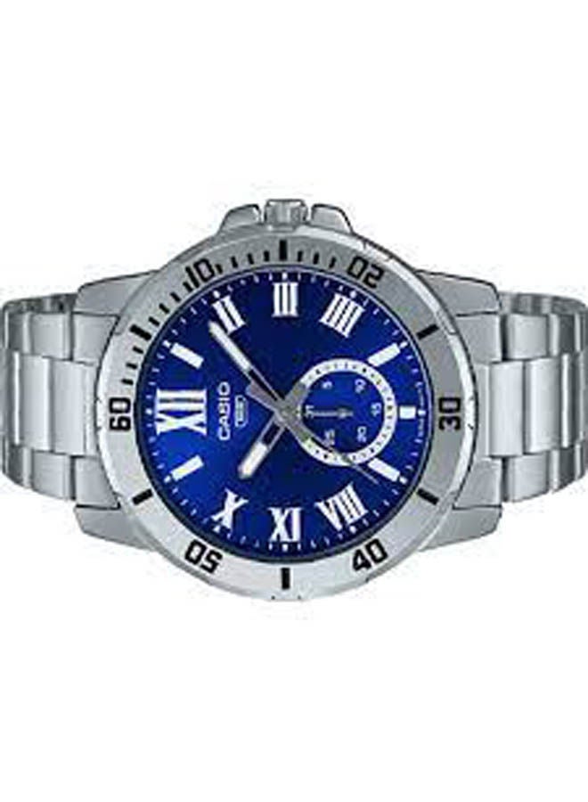 كاسيو ساعة يد من ستانلس ستيل كرونوغراف MTP-VD200D-2BUDF - Image 1