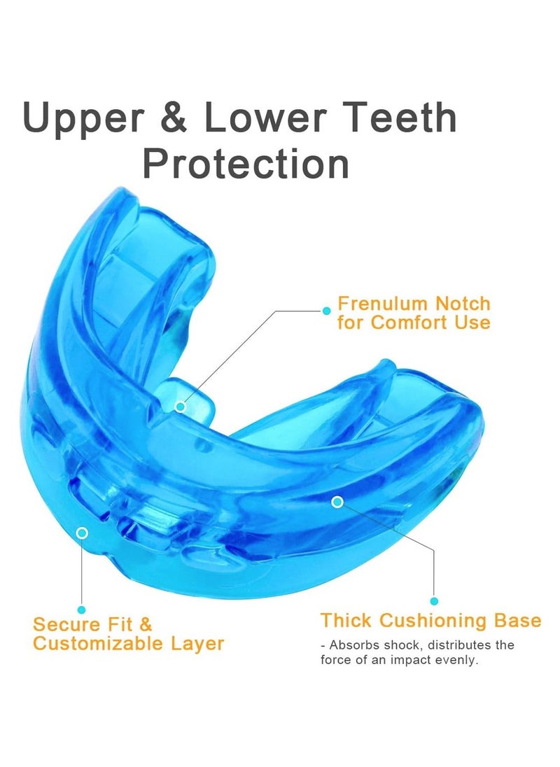 Generic Coolrunner Double Braces Mouth Guard, Mouth Guard Sports, Athletic Mouth Guards, Youth Mouthguard for Upper and Lower Teeth Protection, No Boiling Required for Youth, Teenager  - Image 4