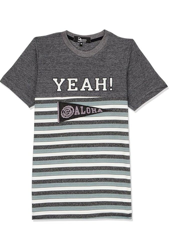 Andora Andorra boys Round Neck Boys Cotton T-Shirt For Boy - Image 1