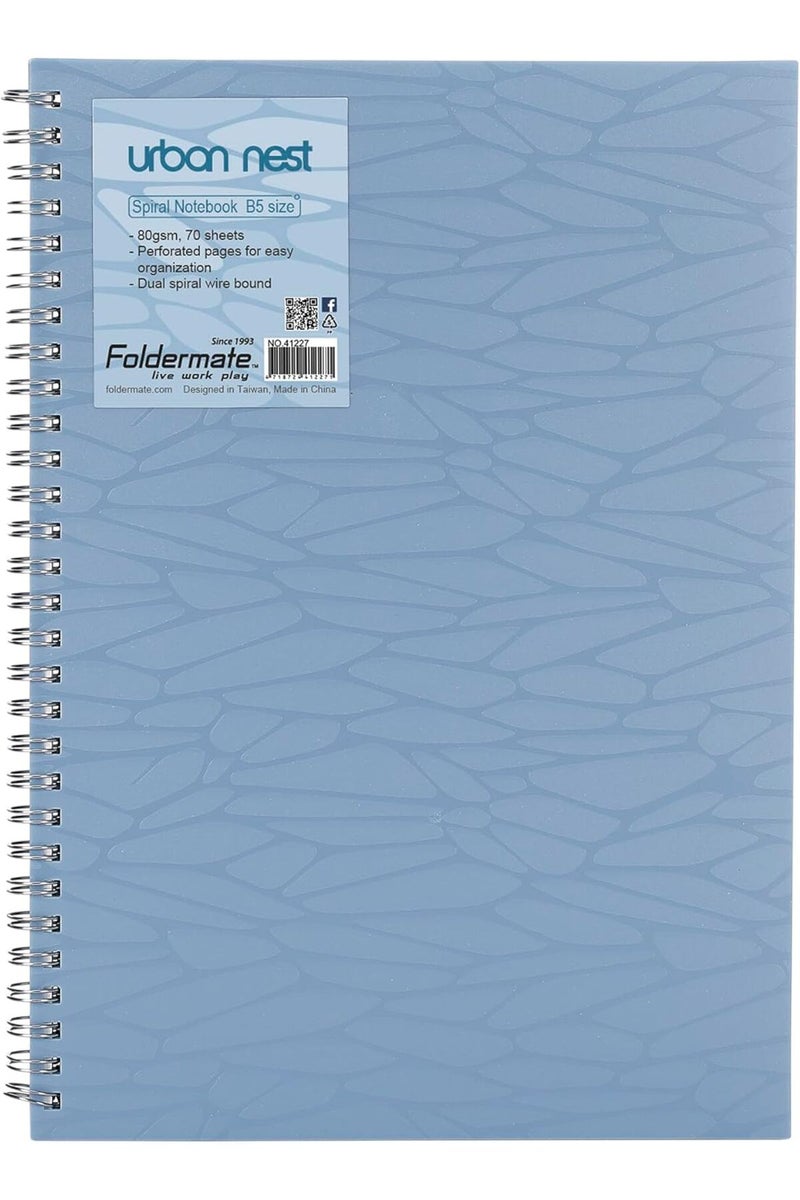 Foldermate 5-Subject A4 Spiral Notebook, 150 Sheets, Ruled, 80gsm (Assorted Color) - Image 2