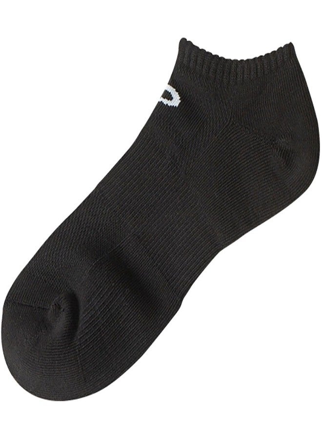 Phiten Metax Sports Ankle Socks (2 Pair), Black, 27-29cm (Men's 9-11 / Women's11-13) - Image 1