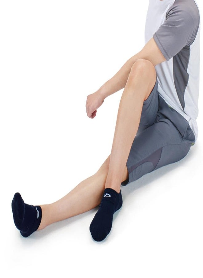 Phiten Metax Sports Ankle Socks (2 Pair), Black, 27-29cm (Men's 9-11 / Women's11-13) - Image 2