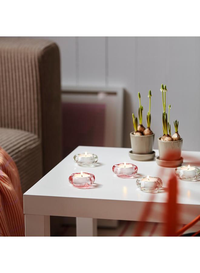 erorex Tealight Holder, Clear Glass, 3 Cm - Image 4