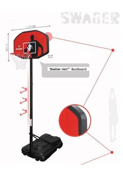 Swager Swager SR1 Adjustable And Portable Basketball System 230:305 CM  - Image 3