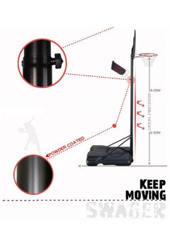 Swager Swager SR1 Adjustable And Portable Basketball System 230:305 CM  - Image 4