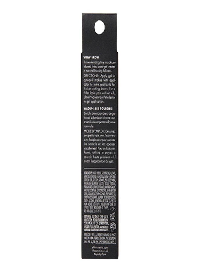 elf e.l.f. Wow Brow Gel, Volumizing, Buildable, Wax-Gel Hybrid, Creates Full, Voluminous-Looking Brows, Locks Brow Hairs In Place, Neutral Brown - Image 5