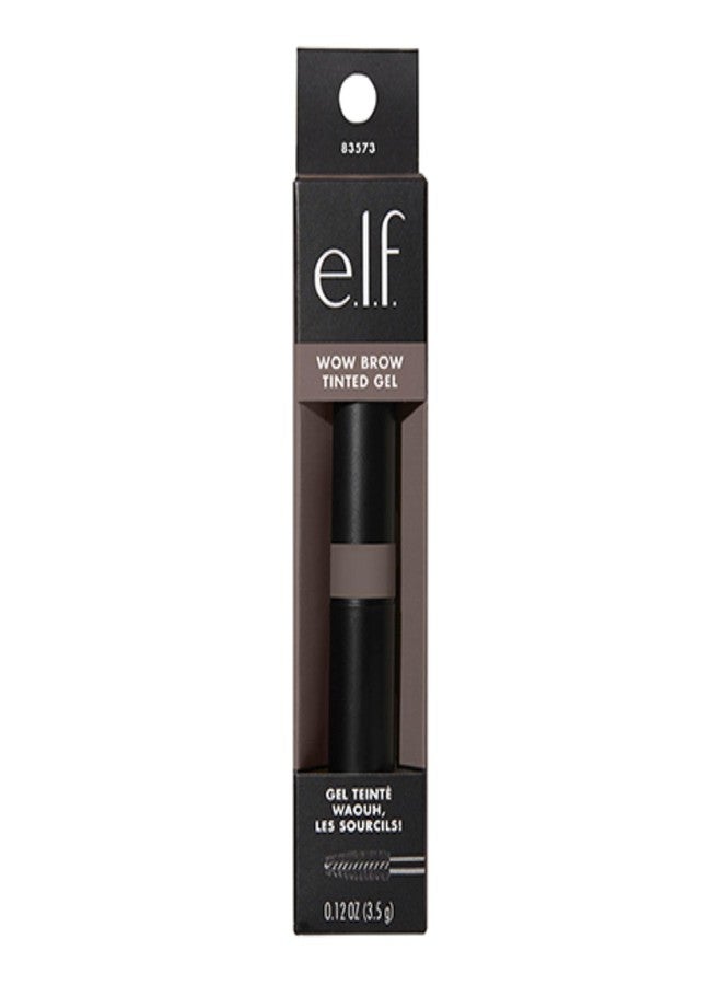 elf e.l.f. Wow Brow Gel, Volumizing, Buildable, Wax-Gel Hybrid, Creates Full, Voluminous-Looking Brows, Locks Brow Hairs In Place, Neutral Brown - Image 4