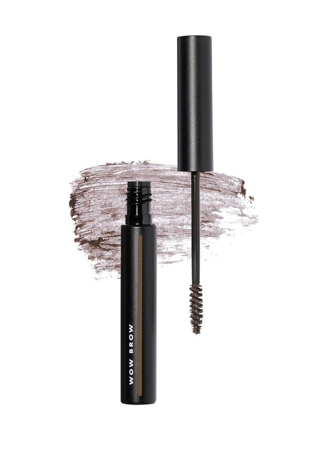 elf e.l.f. Wow Brow Gel, Volumizing, Buildable, Wax-Gel Hybrid, Creates Full, Voluminous-Looking Brows, Locks Brow Hairs In Place, Neutral Brown - Image 1