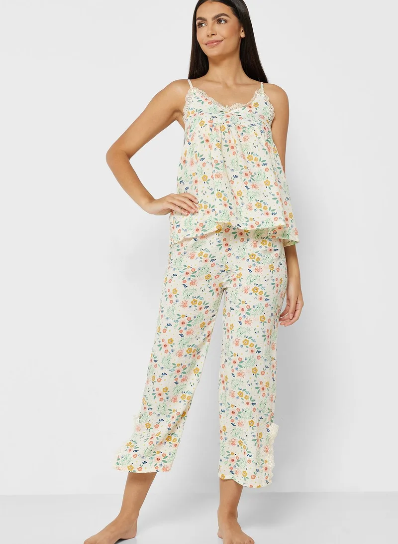 ELLA All Over Print Pyjama Set