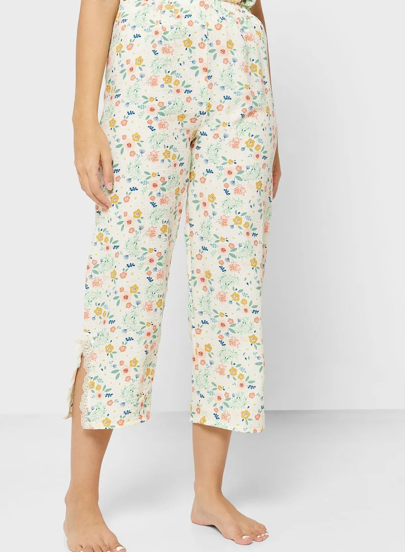 ELLA All Over Print Pyjama Set