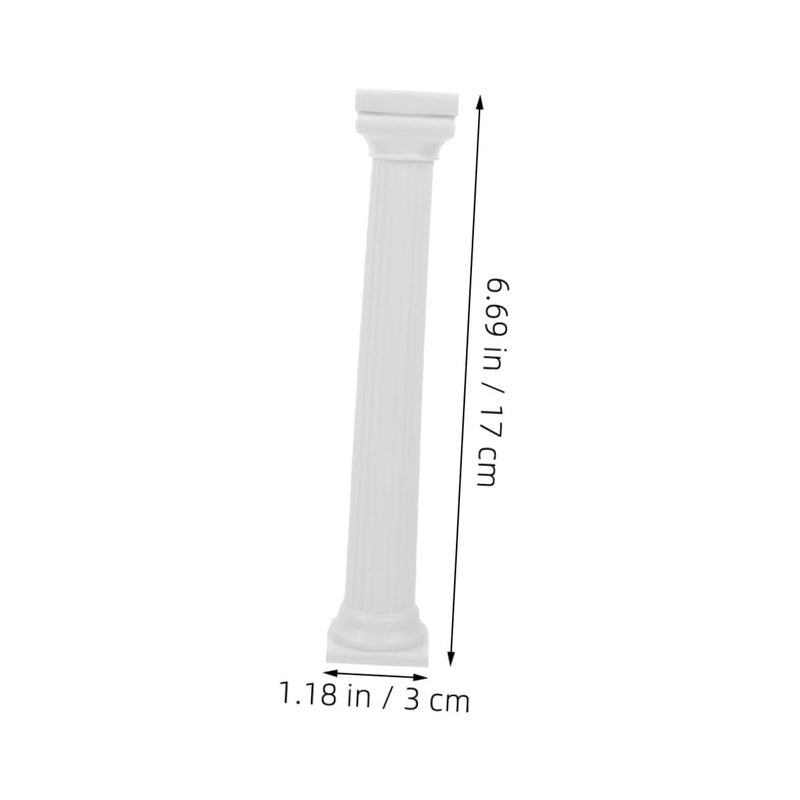 Roman Column Cake Supports 4Pcs Set Decorative Pillars For Dessert Table Display - Image 3