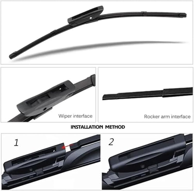 Wivplex Car Front Wiper Blades for MINI One Hatch R56 - Image 3