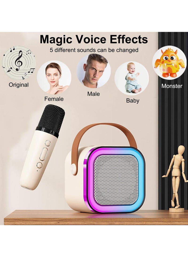 K12 Karaoke Machine Portable Speaker System with Wireless Microphone - Image 4