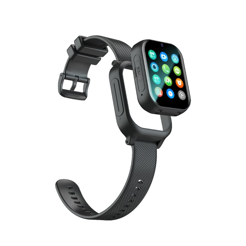 Kids Smart Watch: 4G HD Video Call, GPS Positioning, IPX7 Waterproof, 7-Day Standby, 5 UI Interactions, Flashing Shell - Child Safety Watch for Outdoor & Daily Use - Image 1