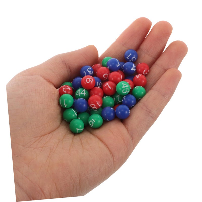 Colorful Plastic Bingo Balls With Numbers For Raffle Carnival Games Prizes And Decorations - Image 5