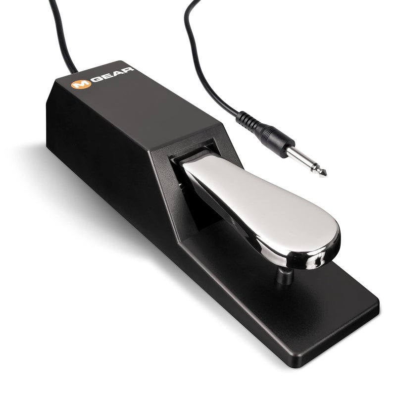 M-Audio SP-2 |Universal Sustain Pedal with Piano Style Action, The Ideal Accessory for MIDI Keyboards, Digital Pianos, Electronic Keyboards & More - Image 1