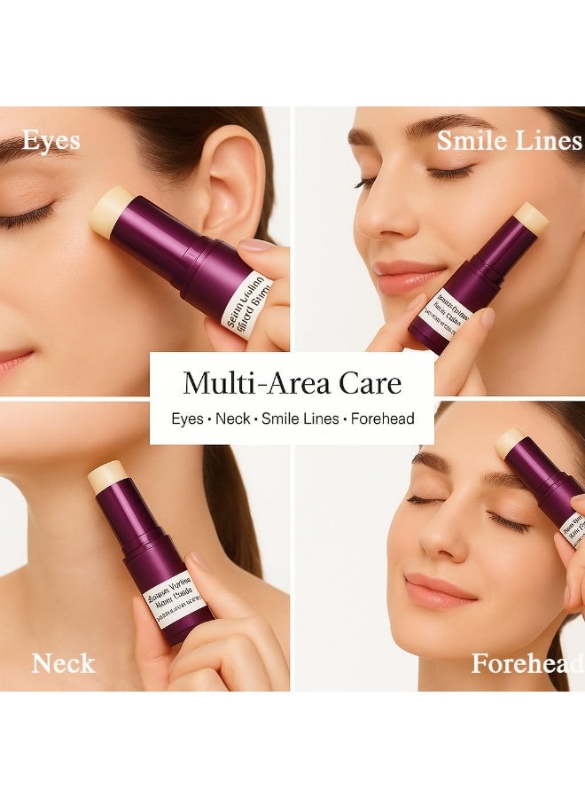 اترجسز العناية بالعين ثنائي - حجم الكالسيوم متعدد عصا البلسم + الهيدروجيل تحت بقع العين 60ea (30 أزواج) ، ترطيب وعلاج العيون المسلسة ، لطيف على الجلد ، صديق للسفر - Image 5